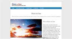 Desktop Screenshot of priestonline.org