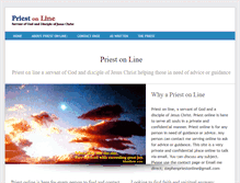 Tablet Screenshot of priestonline.org